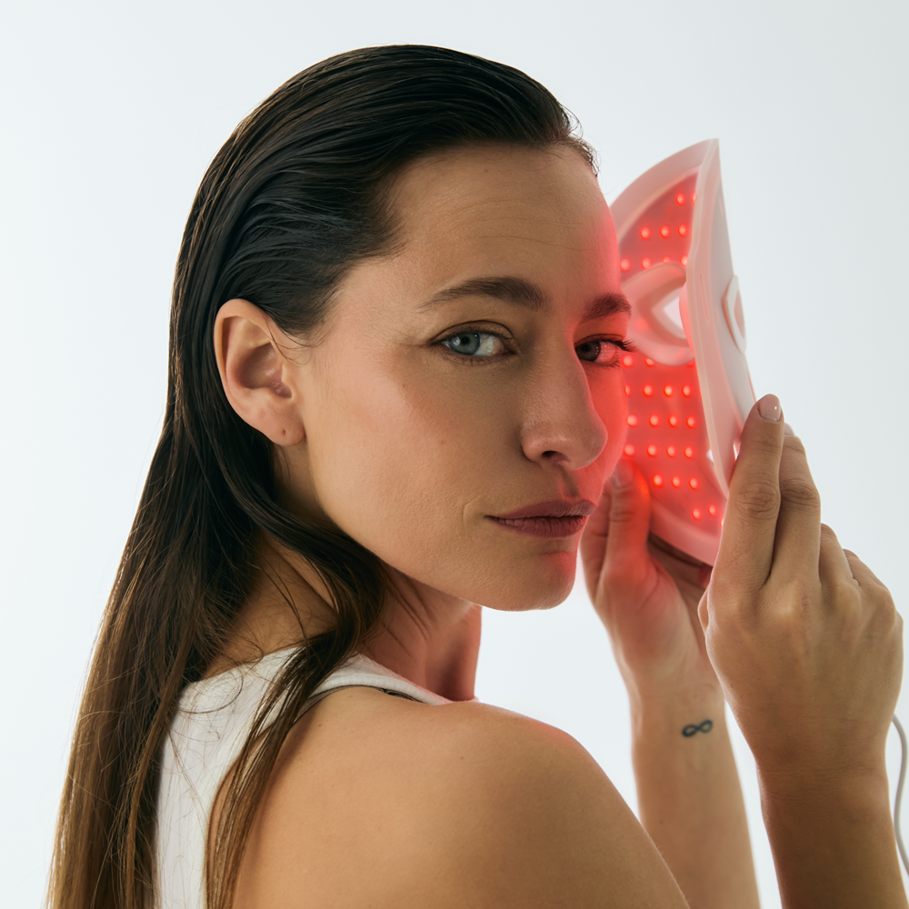 Máscara de Luz Roja Radielle